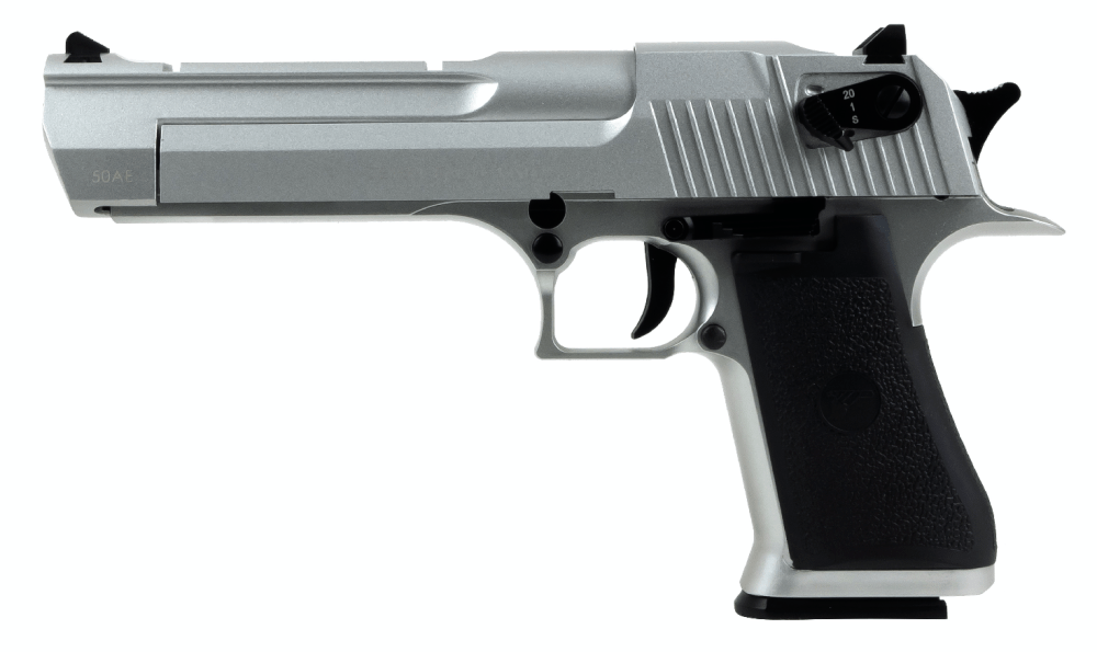 Cybergun - Desert Eagle .50AE, Sølv, GBB - Co2 1