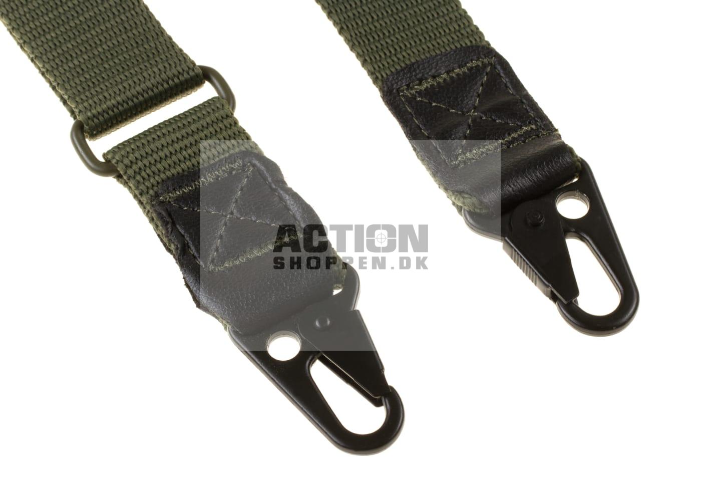 Invader Gear - Sniper Rifle Sling/Bærerem, 2-punkts, OD Grøn 3