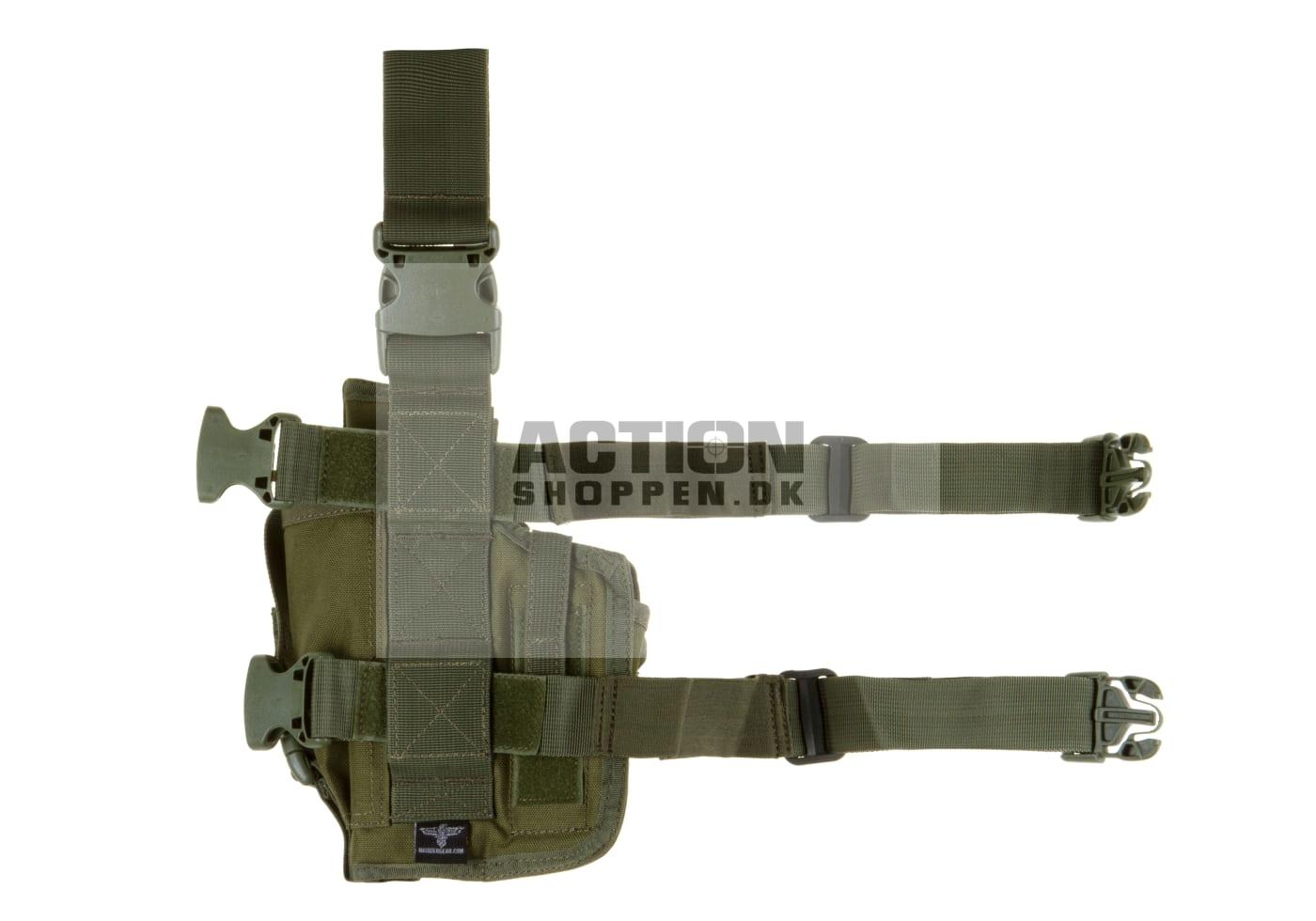 Invader Gear - SOF Lår/bæltehylster, Højre, OD Grøn. 2