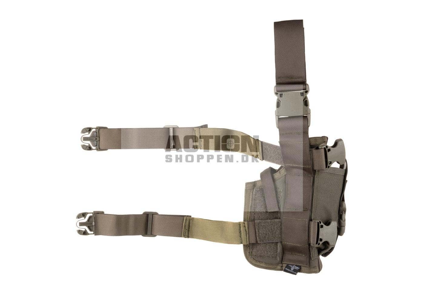 Invader Gear - SOF Lår/bæltehylster, Venstre, Ranger Green. 2