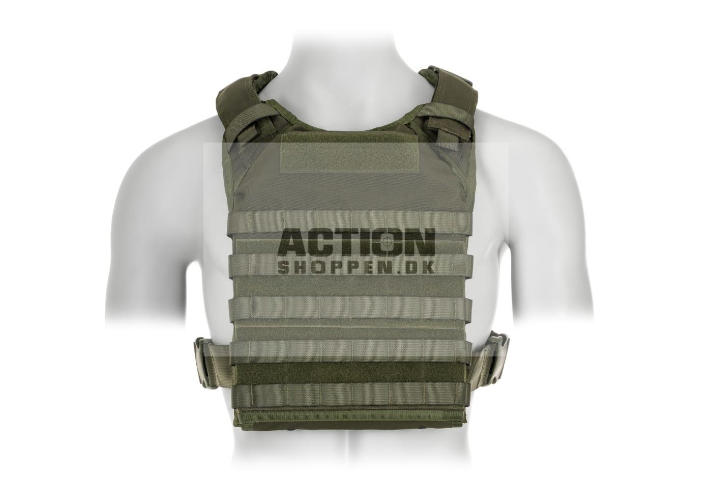 Invader - Armor Carrier Vest, OD Grøn, str. one size 1