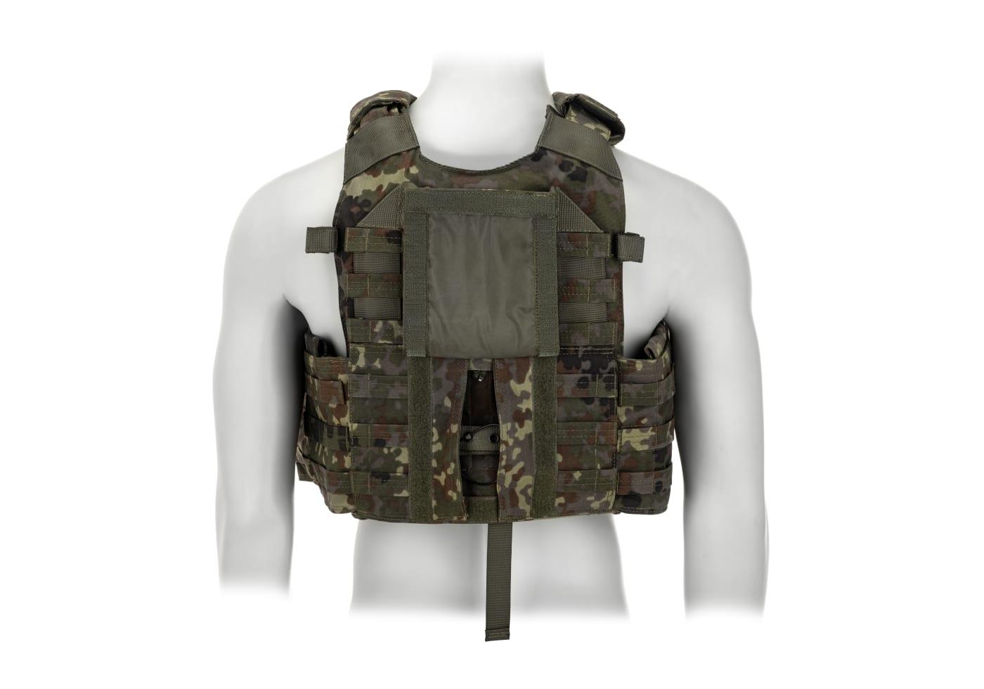 Invader Gear - 6094A-RS Plate Carrier Vest, Flecktarn, str. one size 4