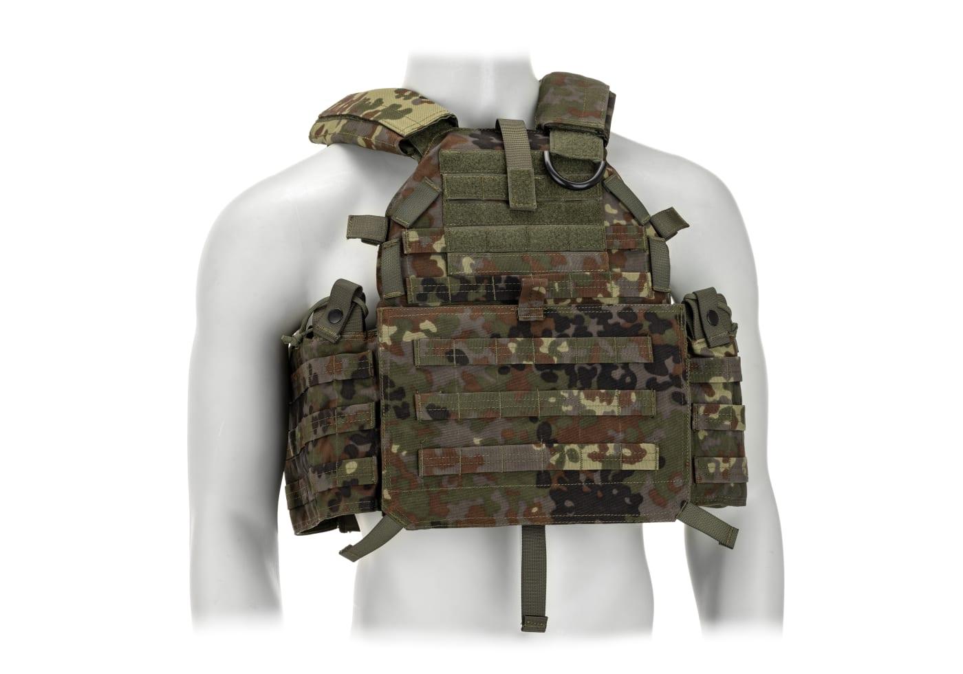 Invader Gear - 6094A-RS Plate Carrier Vest, Flecktarn, str. one size 5