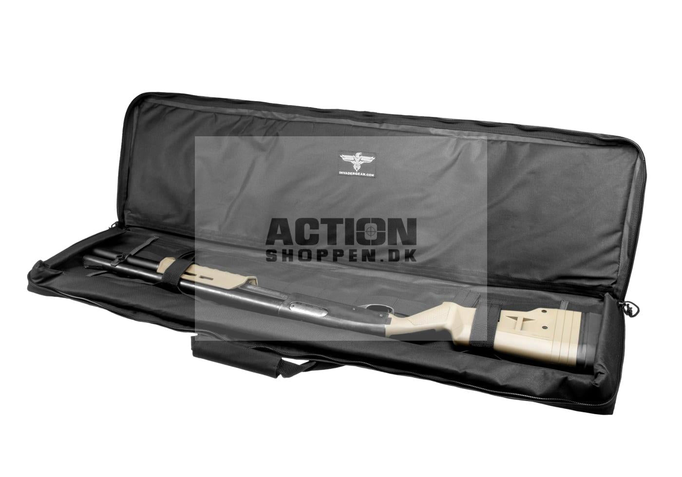 Invader Gear - Polstret riffeltaske 110 cm, Sort 6