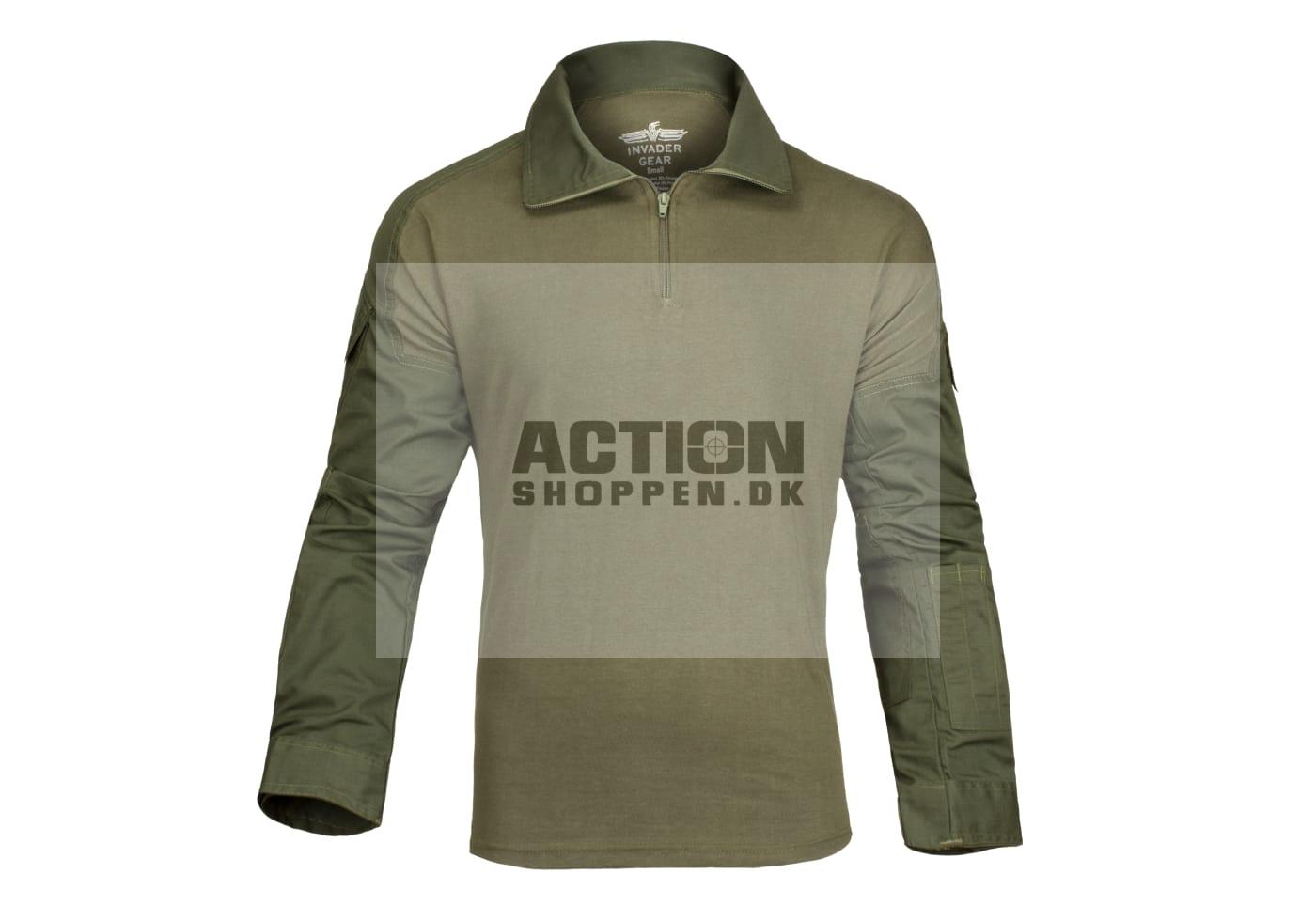 Invader Gear - Combat Shirt, OD Green, str. XS - XXXL