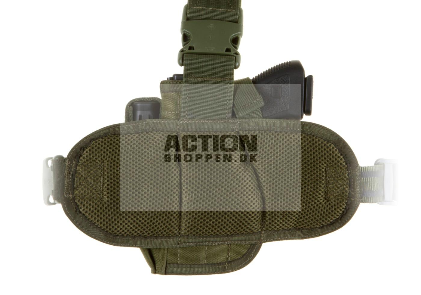 Invader Gear - Dropleg Lårhylster, Højre, OD Grøn. 4