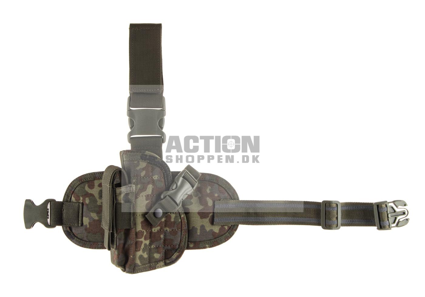 Invader Gear - Dropleg Lårhylster, Venstre, Flecktarn 1