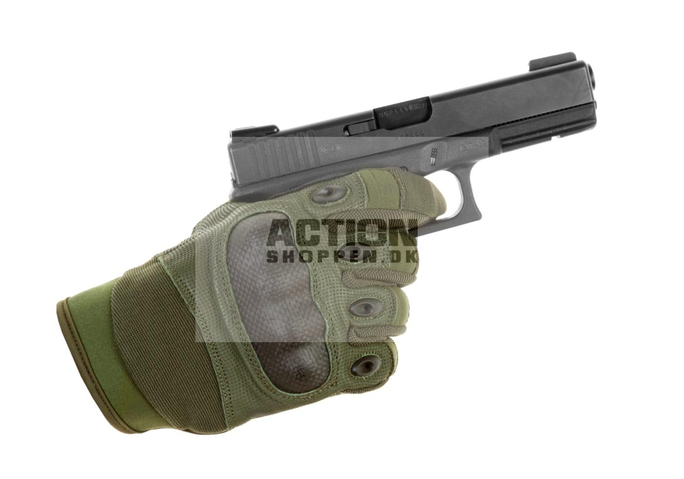 Assault handsker, OD Grøn Str. S - XL