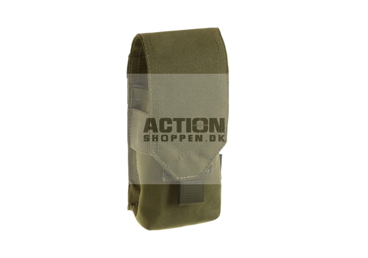 Invader Gear - Molle Pouch, til 1 stk M4/M16 magasiner 5,56 Pouch, OD Grøn 1