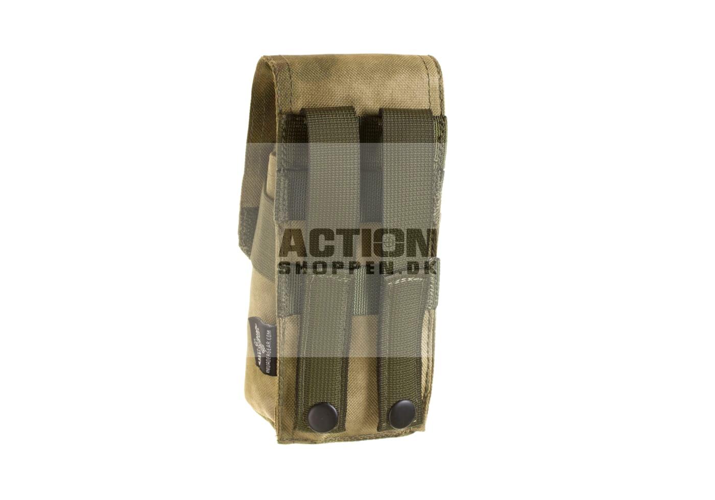 Invader Gear - Molle Pouch, til 1 stk M4/M16 magasiner 5,56 Pouch, Everglade 2