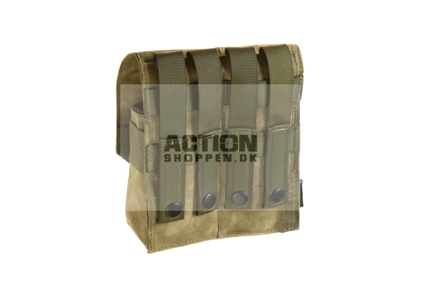 Invader Gear Molle Pouch, til 2 stk M4/M16, 5.56 Mag Pouch, Everglade 2