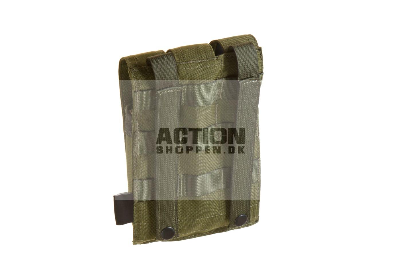 Invader Gear Molle Pouch, til 3 stk MP5 Triple Mag Pouch, OD Grøn 2