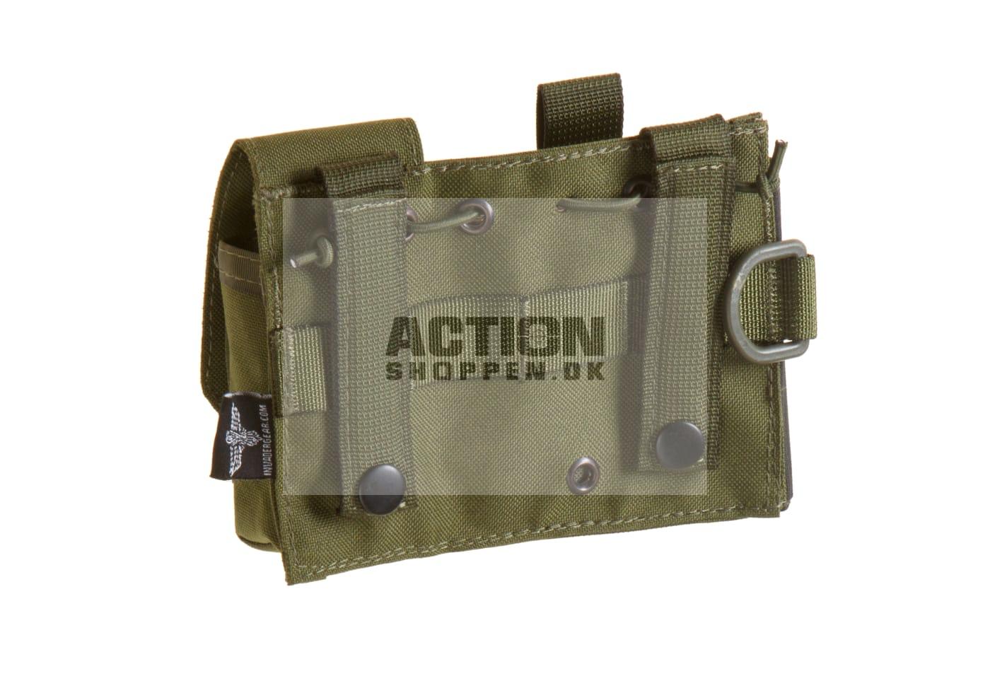 Invader Gear Molle Pouch, Admin Pouch, OD Grøn 2