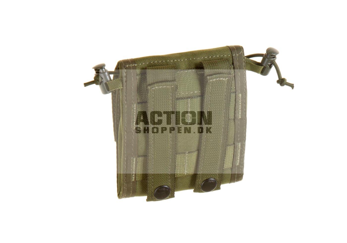 Invader Gear Molle Pouch, Foldable Dump Pouch, OD Grøn 2