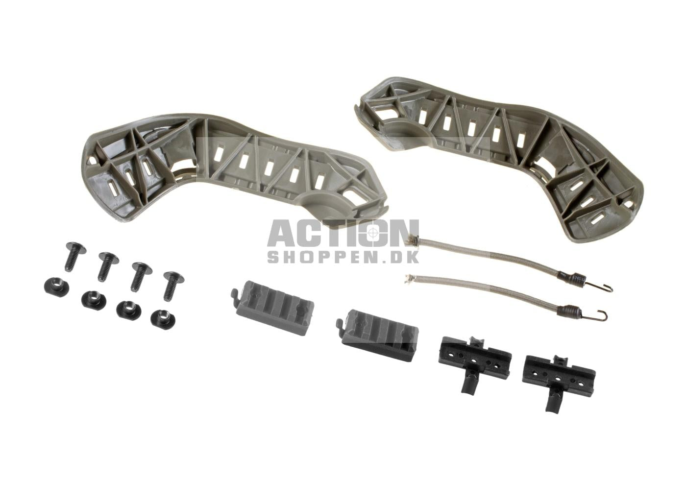 MICH 2000 Rail Sæt til hjelm, Foliage Green 2