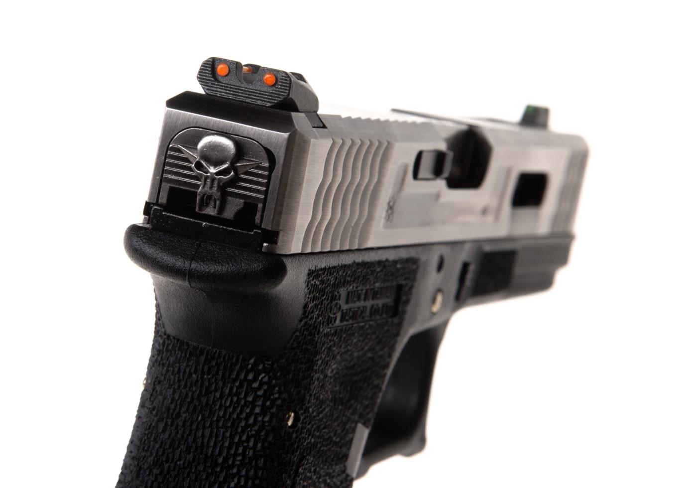 WE -G17, Full Metal, sølv, GBB - Gas.