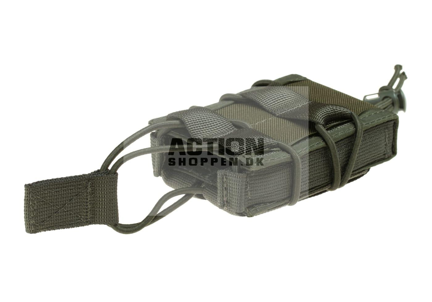 Invader Gear Molle Pouch, til 1 stk M4/M16 magasiner 5.56 Fast Pouch, OD Grøn 3