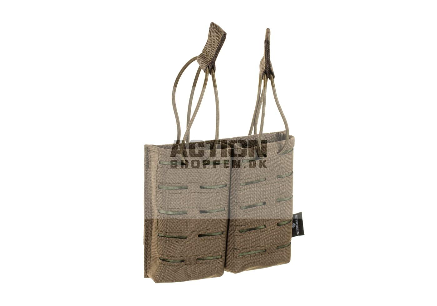 Invader Gear Molle Pouch, til 2 stk M4/M16, 5.56 Double Direct Action Gen II Mag Pouch, Ranger Green 1