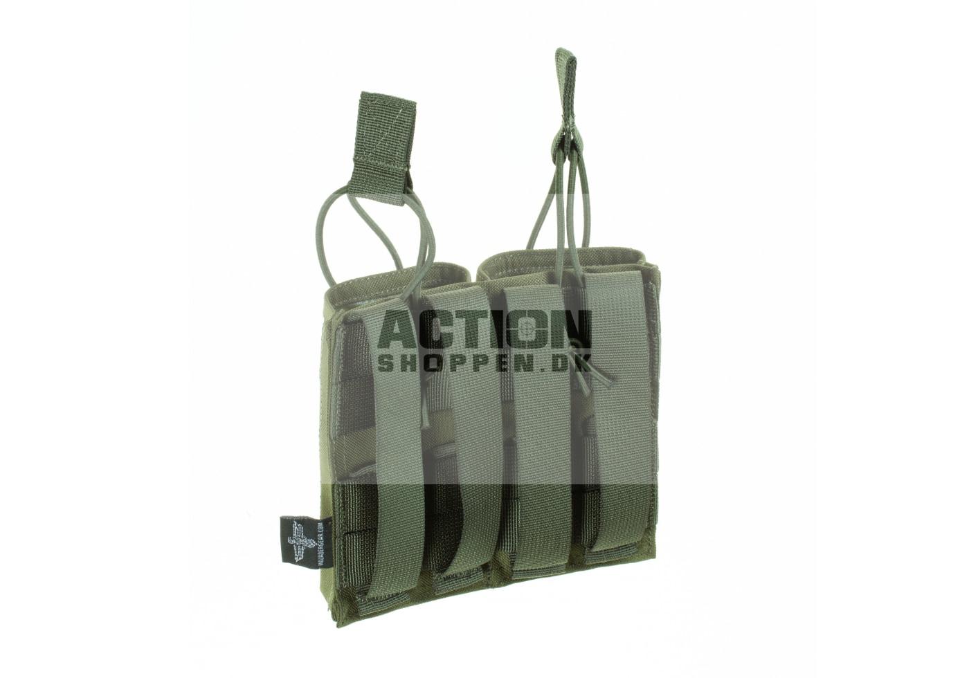 Invader Gear Molle Pouch, til 2 stk M4/M16, 5.56 Double Direct Action Gen II Mag Pouch, OD Grøn 2