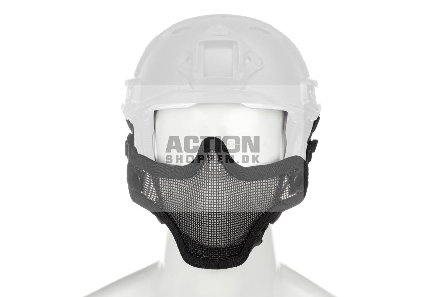 Invader Gear - Steel Half Face Mask FAST Version, Sort 1