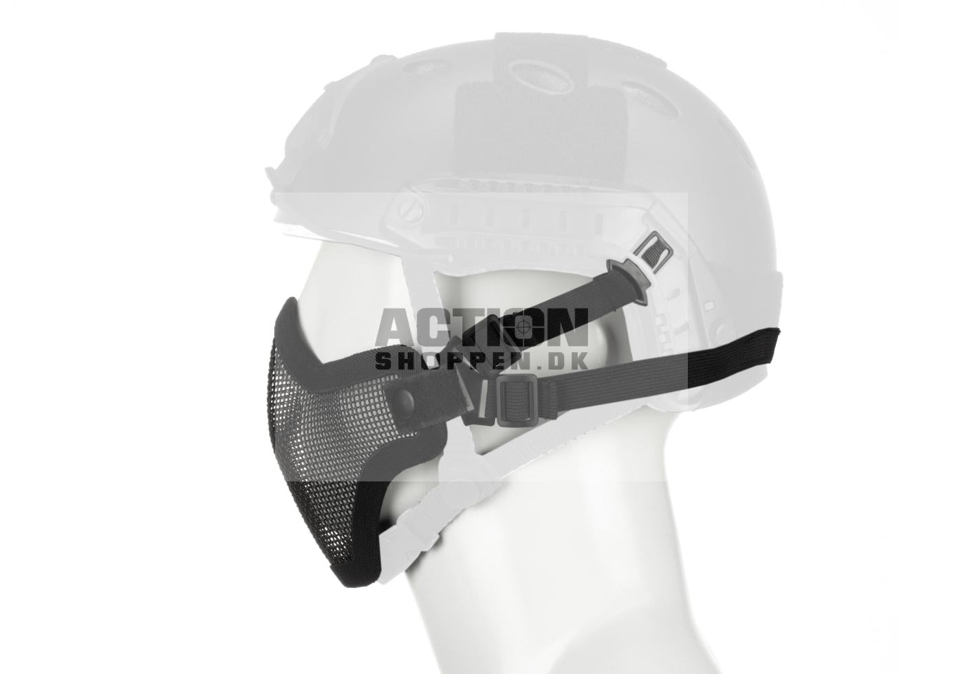 Invader Gear - Steel Half Face Mask FAST Version, Sort 2