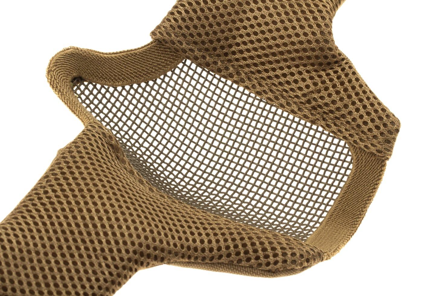 Invader Gear - Steel Half Face Mask FAST Version, Tan