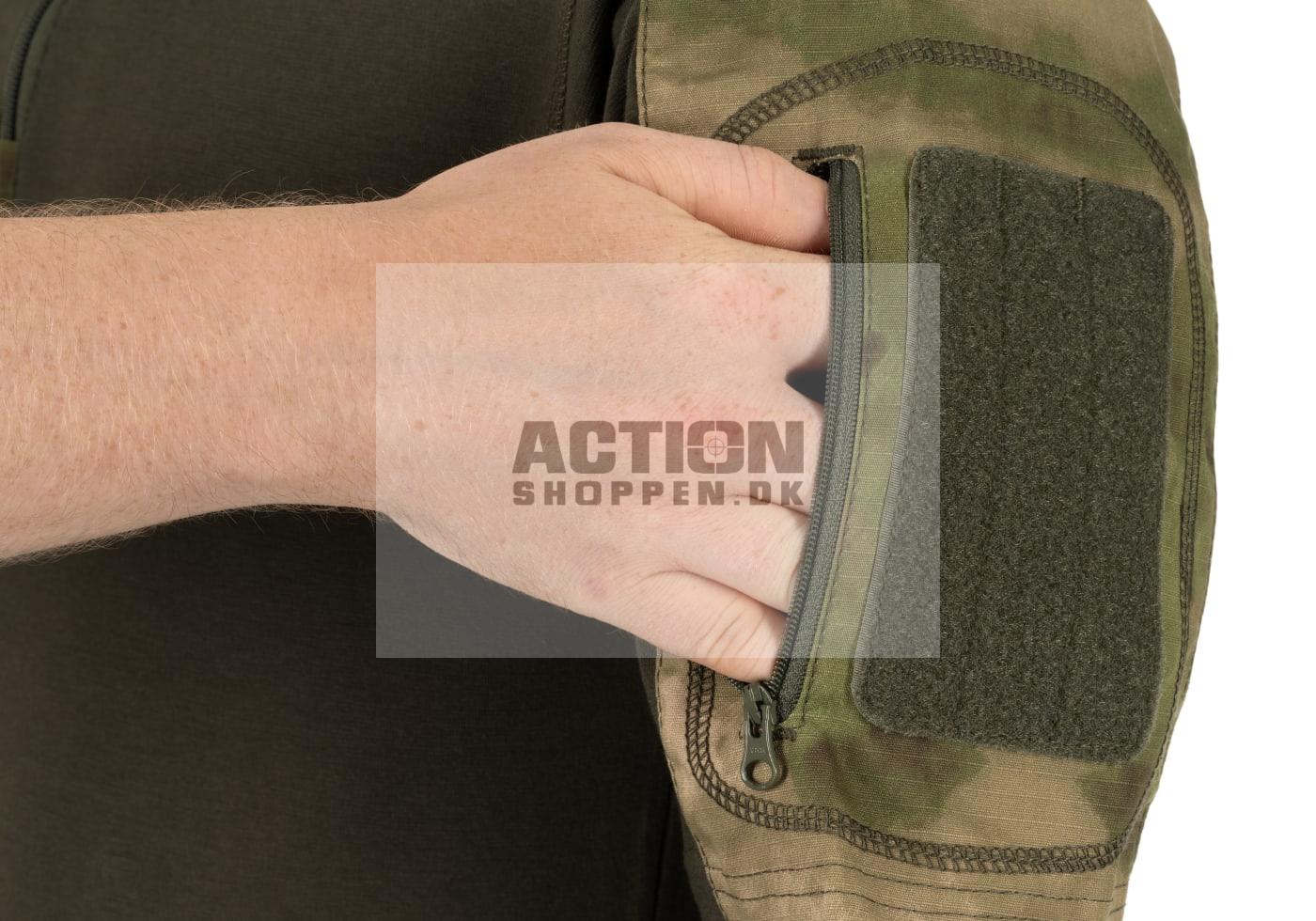 Invader Gear - Combat Shirt Kort ærme, Everglde, str. S - XXL