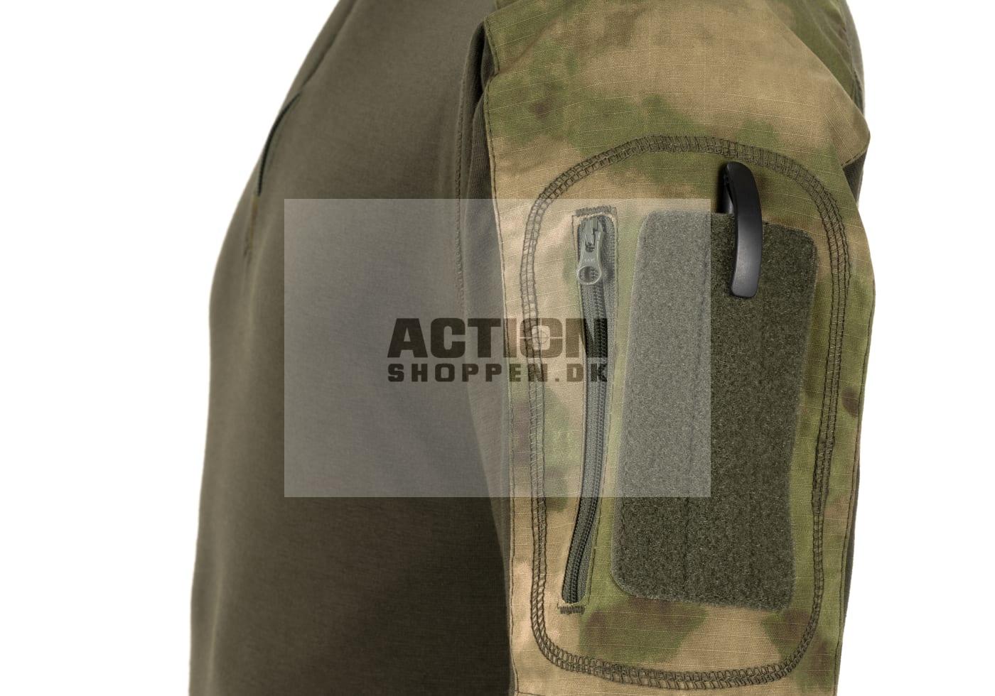 Invader Gear - Combat Shirt Kort ærme, Everglde, str. S - XXL