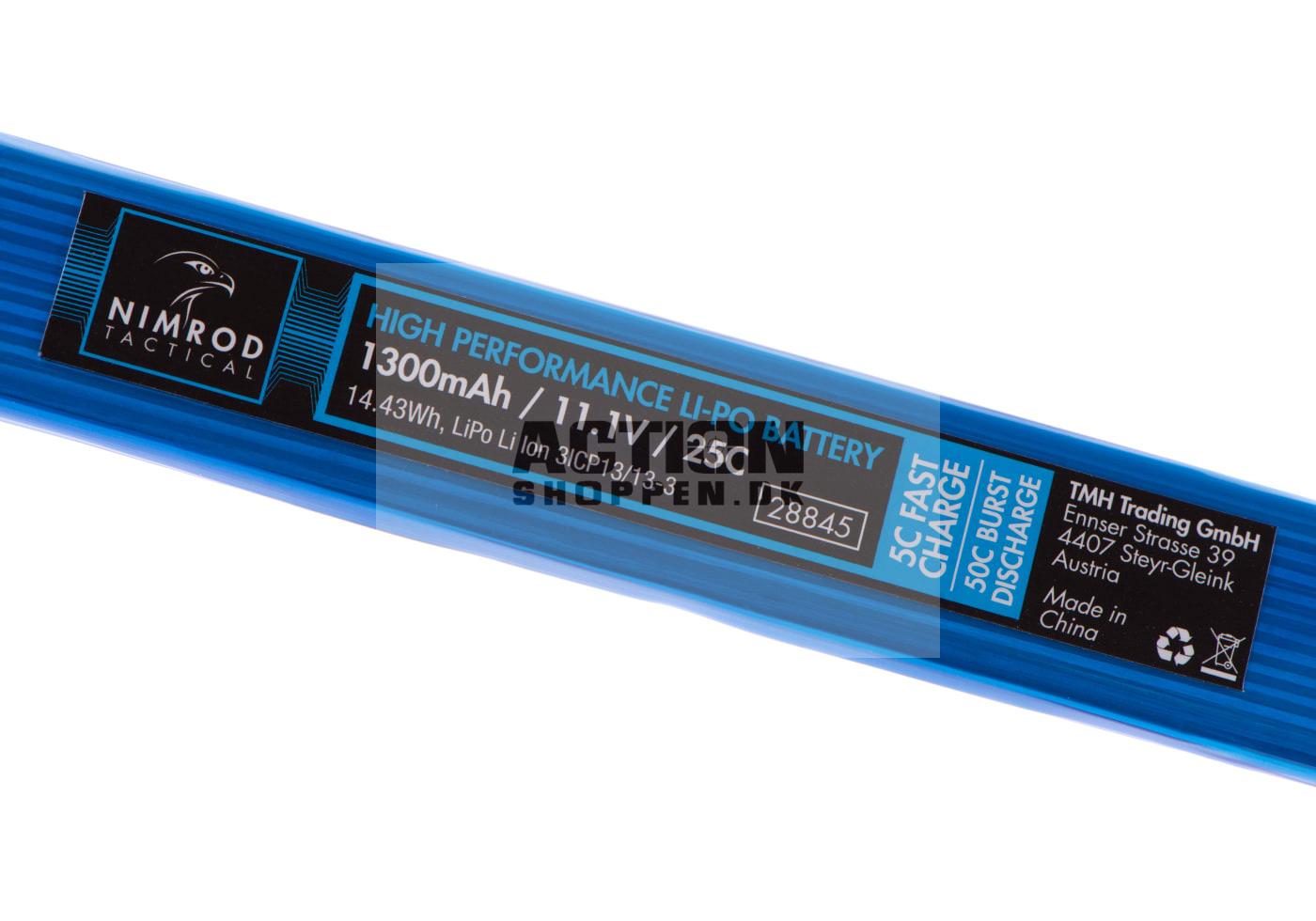 Nimrod - Li-Po 11,1V 1300mAh, 25C, Batteri 3
