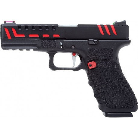 APS - D-Mod Scorpion, Sort/rød, Metal. GBB - Co2 1