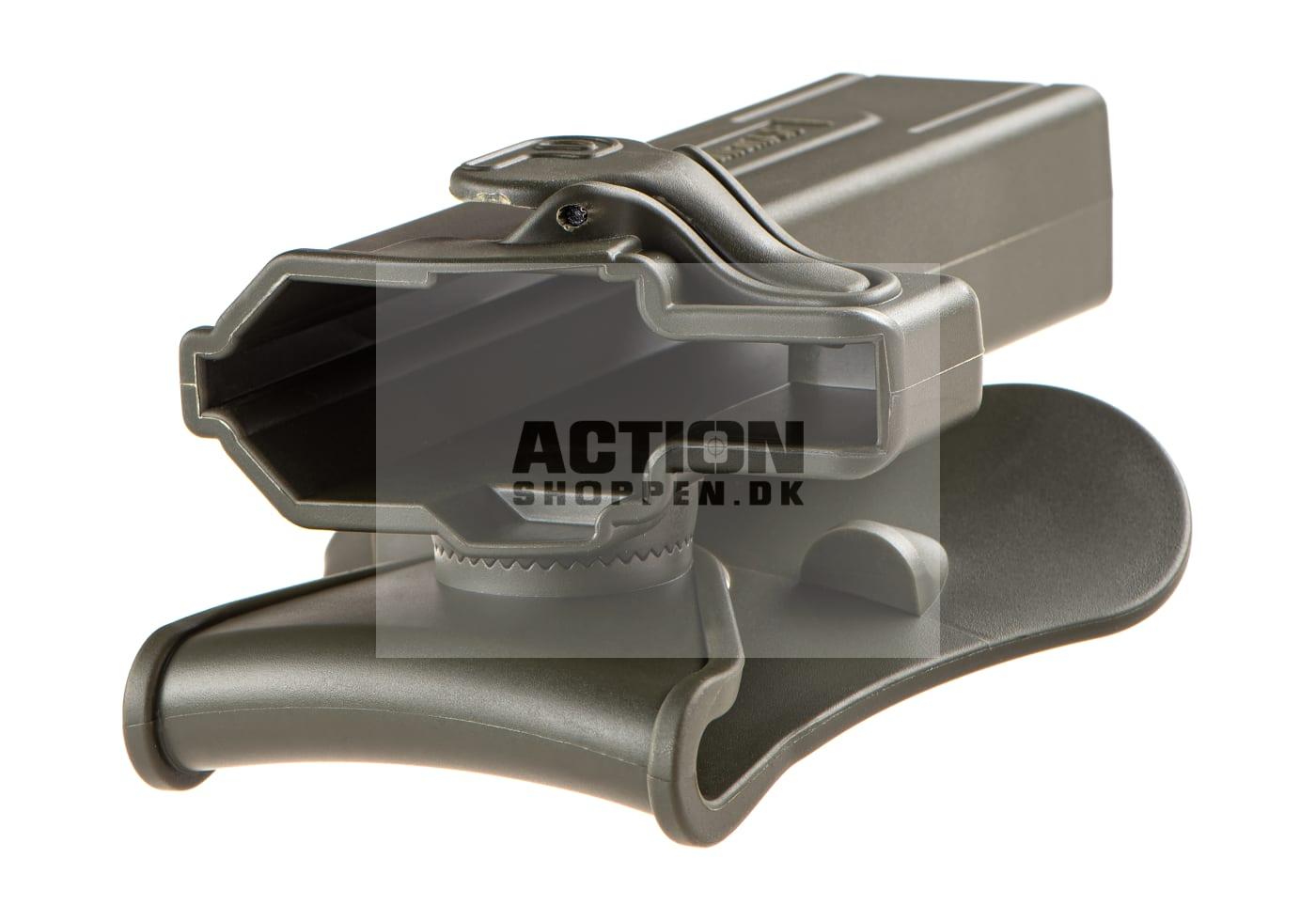 Bæltehylster til WE / KJW / TM Hi-Capa modeller Polymer, OD. 3