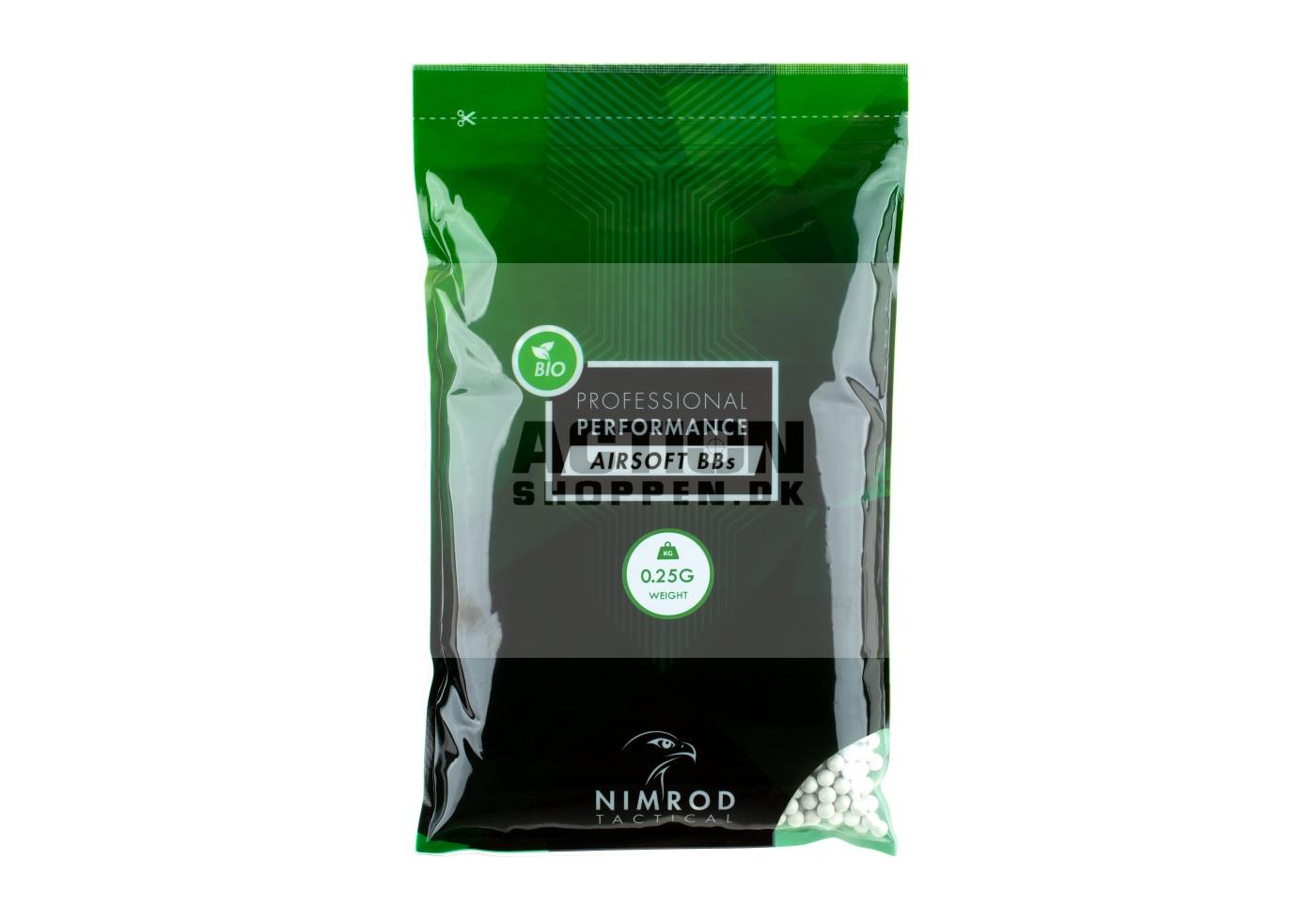 Nimrod - Bio Professional Performance kugler 0,25 gram 4000 stk. 1