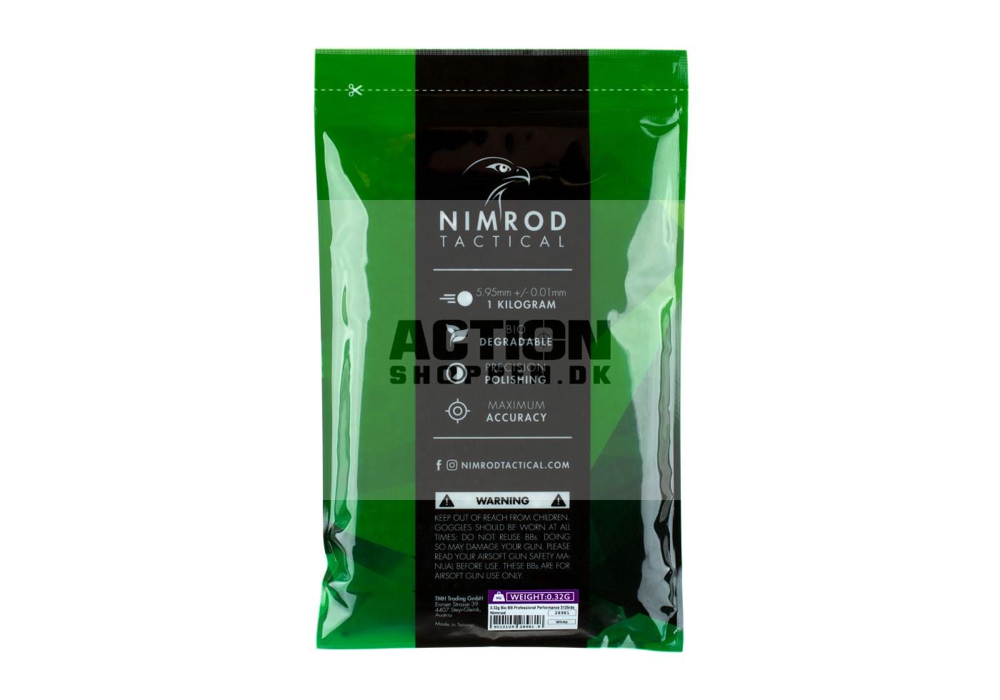 Nimrod - Bio Professional Performance kugler 0,32 gram 3125 stk. 2