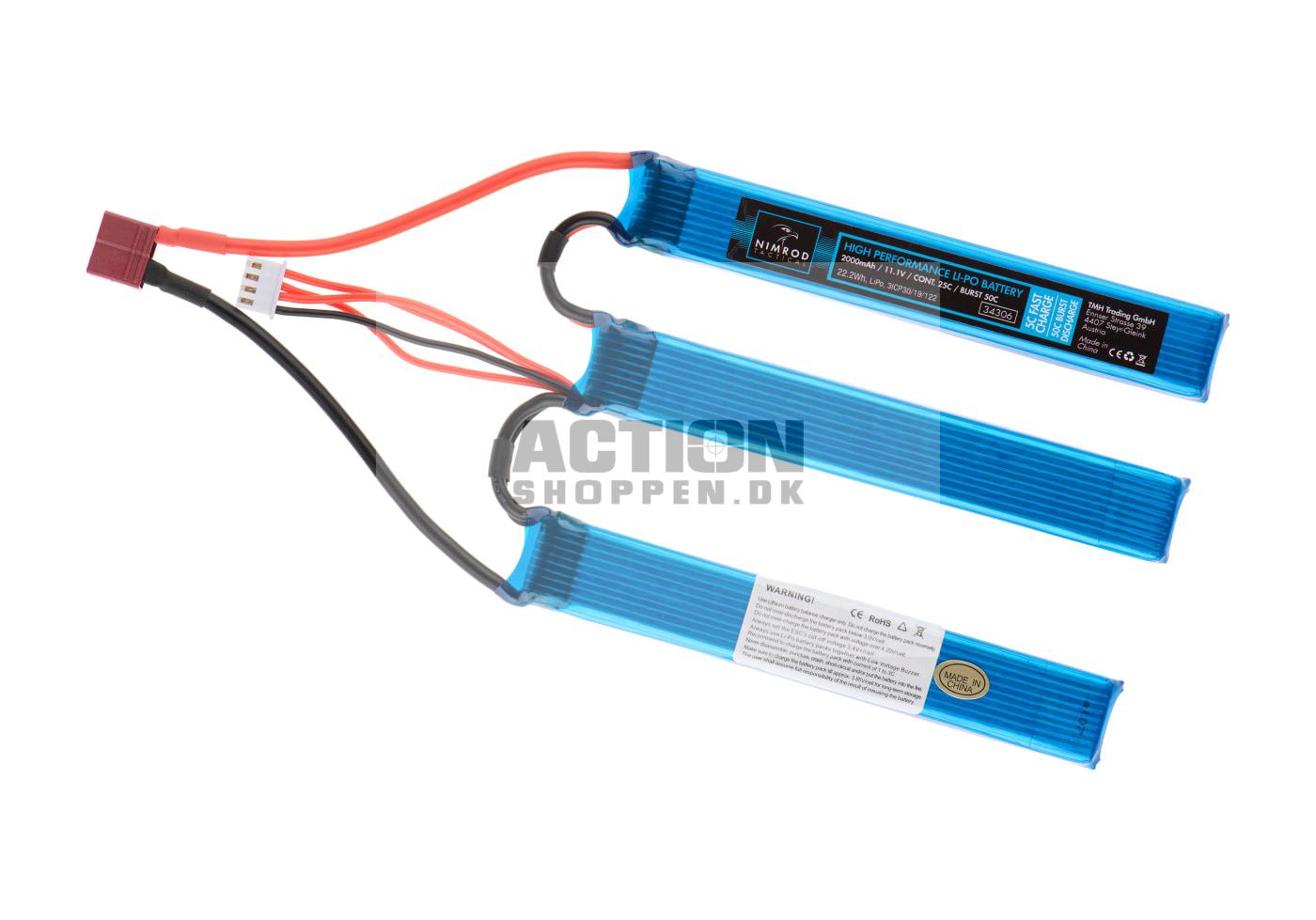 Nimrod - Li-Po 11,1V 2000mAh, 25C, Batteri 1