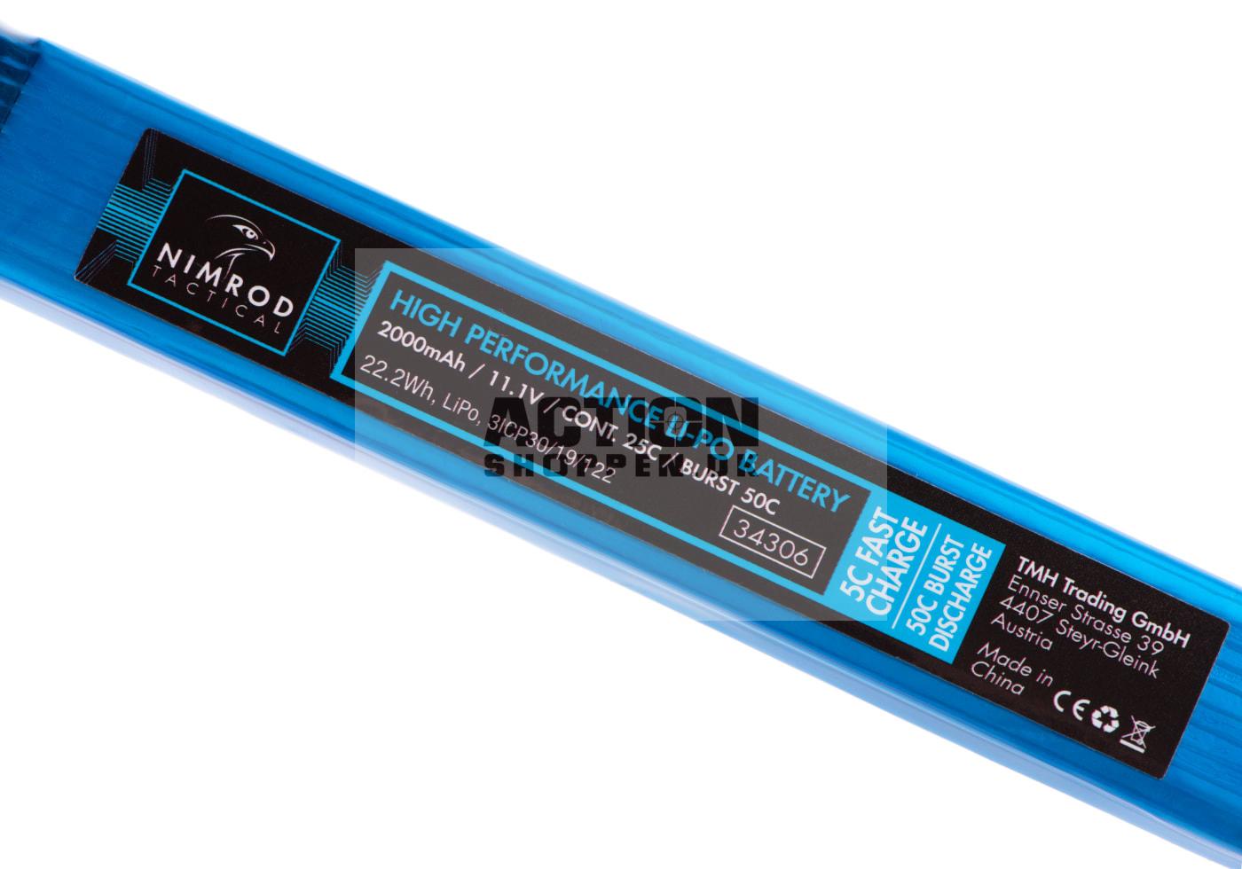 Nimrod - Li-Po 11,1V 2000mAh, 25C, Batteri 3