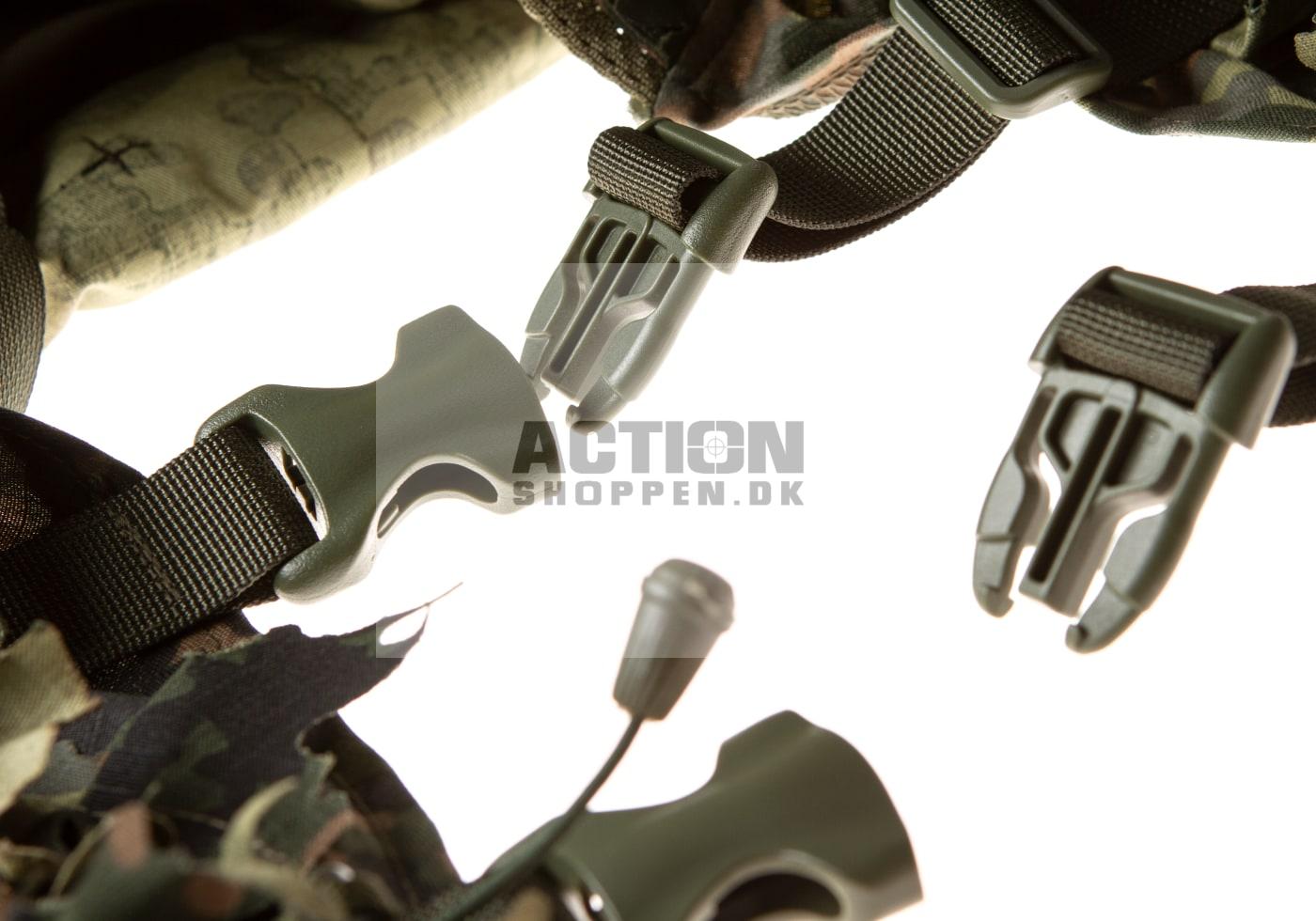 Invader Gear - Ghillie Base Leaf, Flecktarn 7