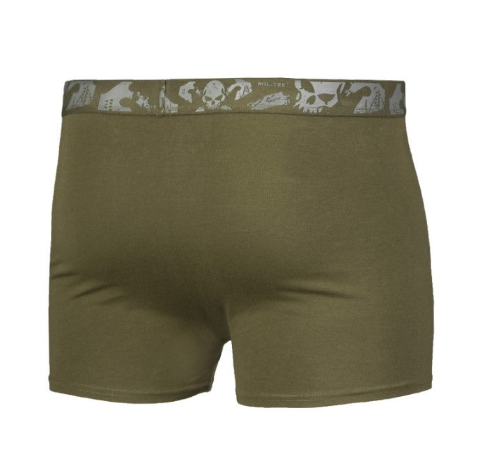 Boxershorts 'SKULDER' (2 PAKKE) Oliven str. L - XXXL