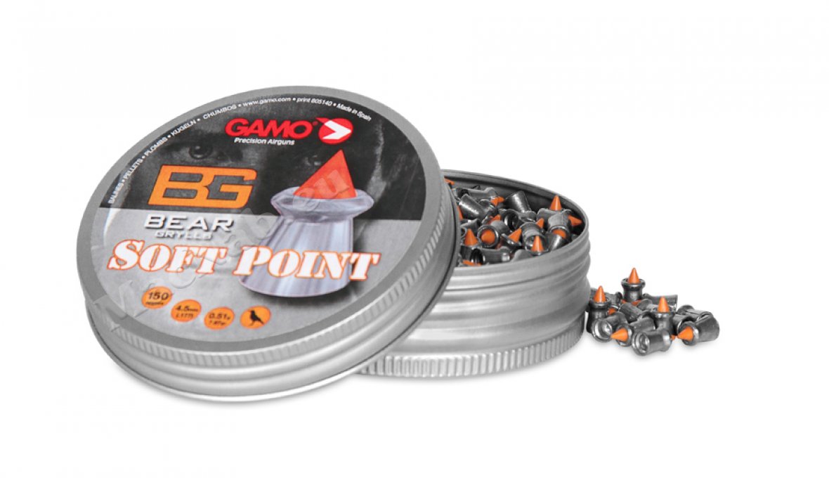 Gamo Bear Grylls Hagl Soft Poin 150 stk (Bly fri) 4,5mm(cal.177) 1