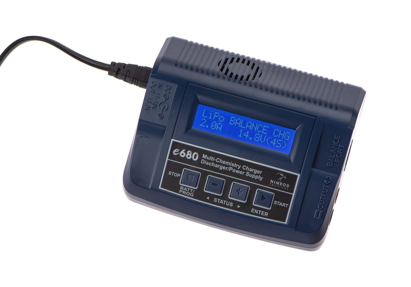 Nimrod - e680 Lader, LiPo, NiMH, NiCd, LiFe, LiHV Pb, EU-version 6