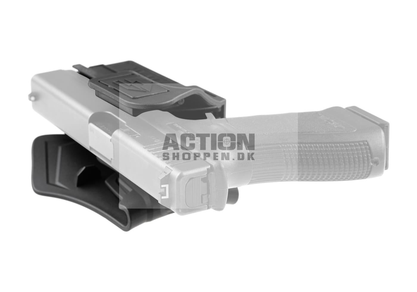 Universal Paddle Holster for Rail Pistol, Sort. 5