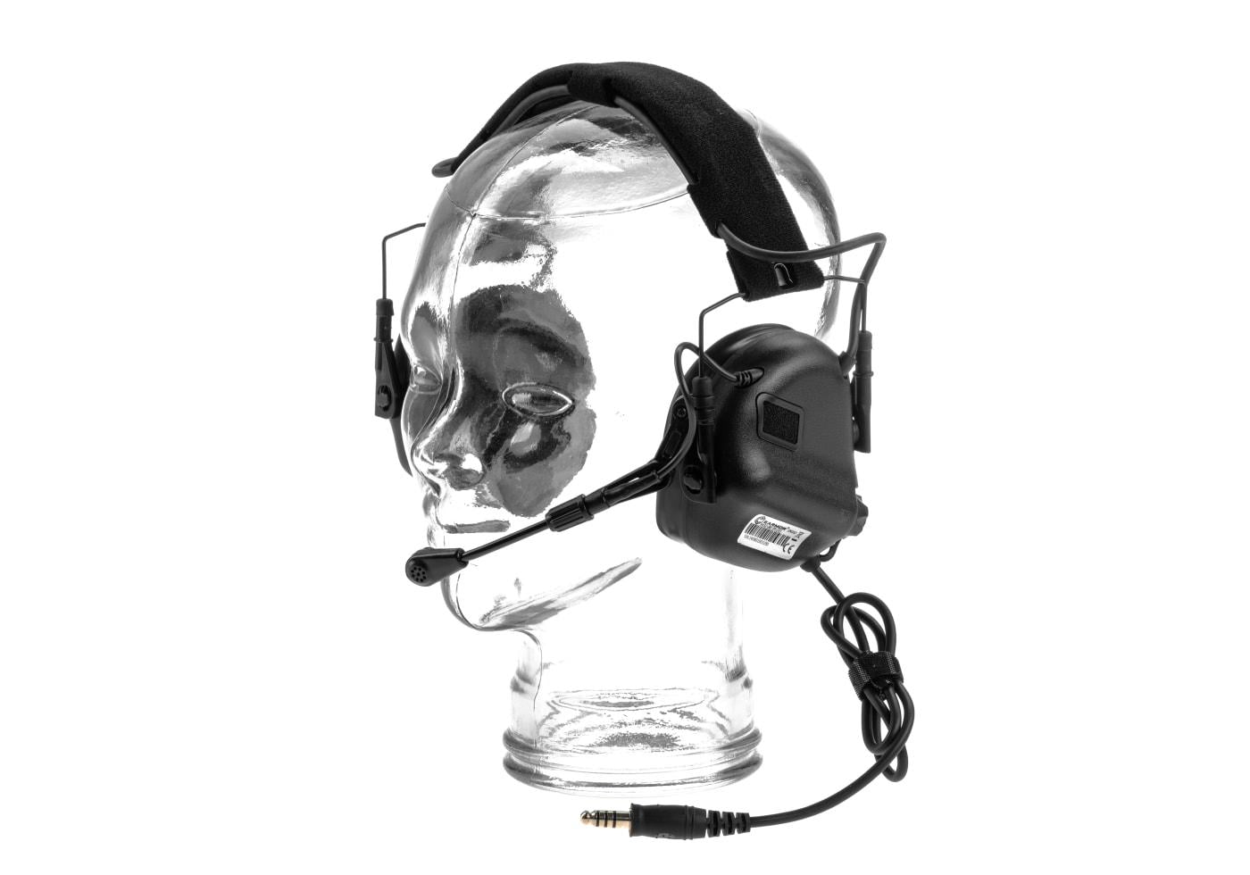 EARMOR - M32 Plus Taktisk Høreværn, Sort