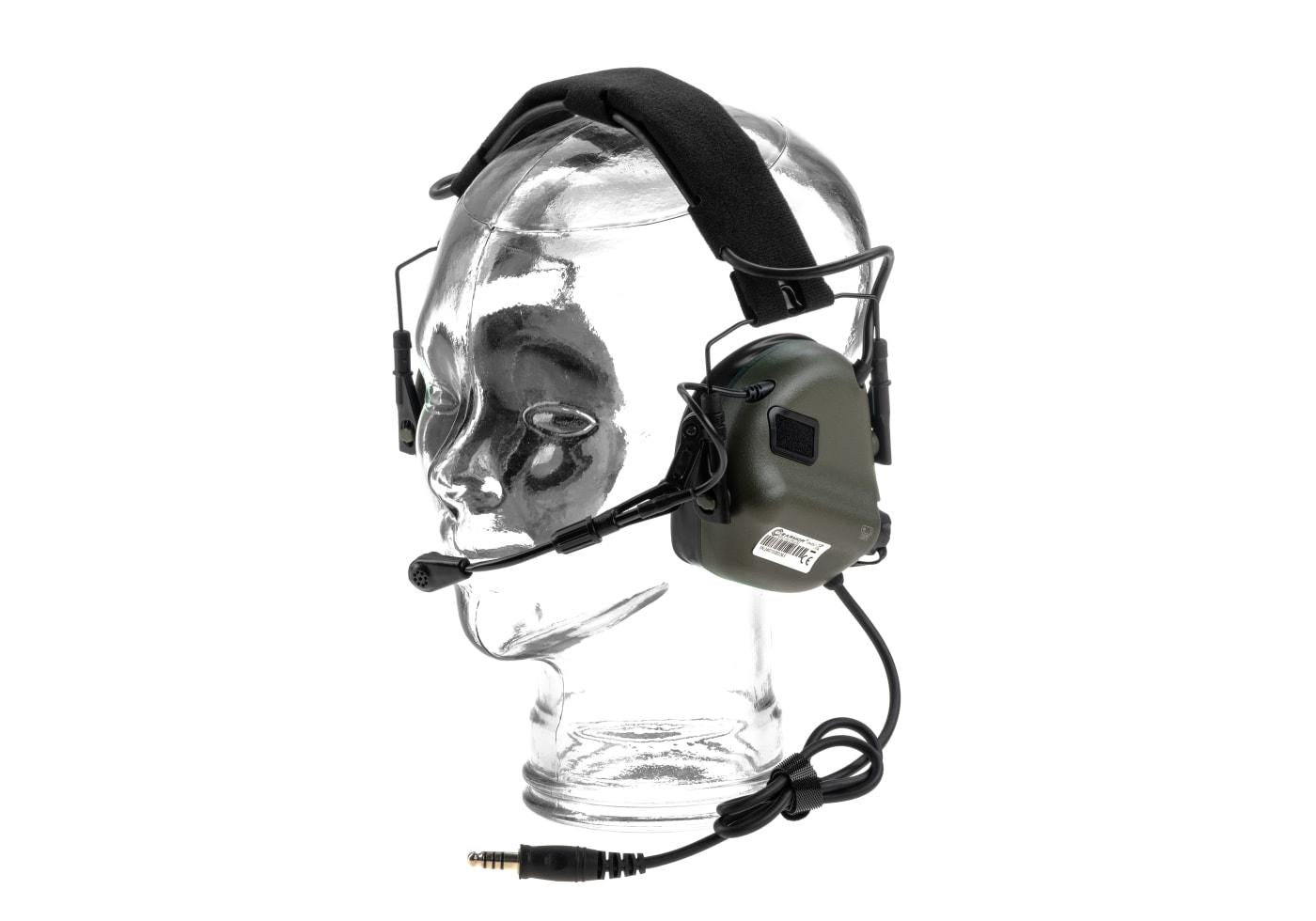 EARMOR - M32 Plus Taktisk Høreværn, Grøn