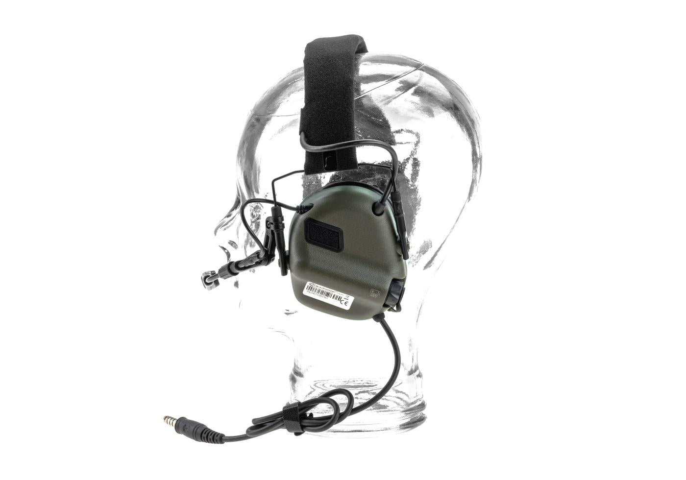 EARMOR - M32 Plus Taktisk Høreværn, Grøn
