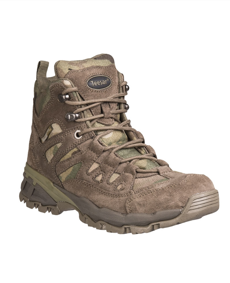 Mil-tec STØVLE SQUAD STIEFEL 5 INCH - Multicam