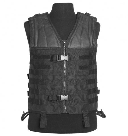 Molle Carrier vest, Sort, str. one size 1
