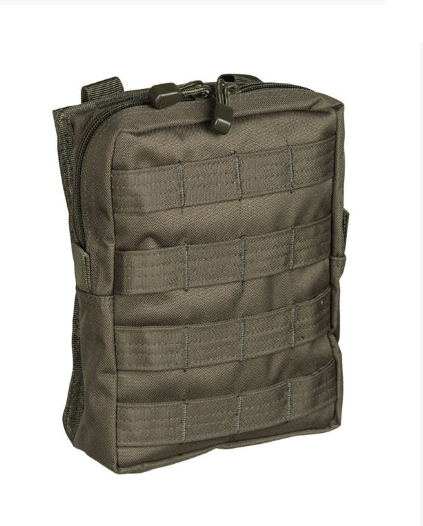 Molle Pouch, Stor Taske, Oliven grøn. 1