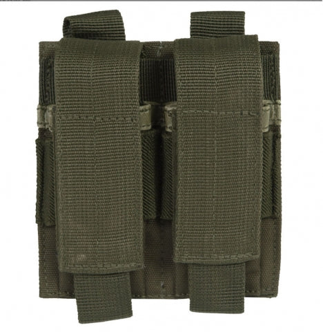 Molle, Pouch, til 2 stk Pistol magasiner, Oliven grøn. 1