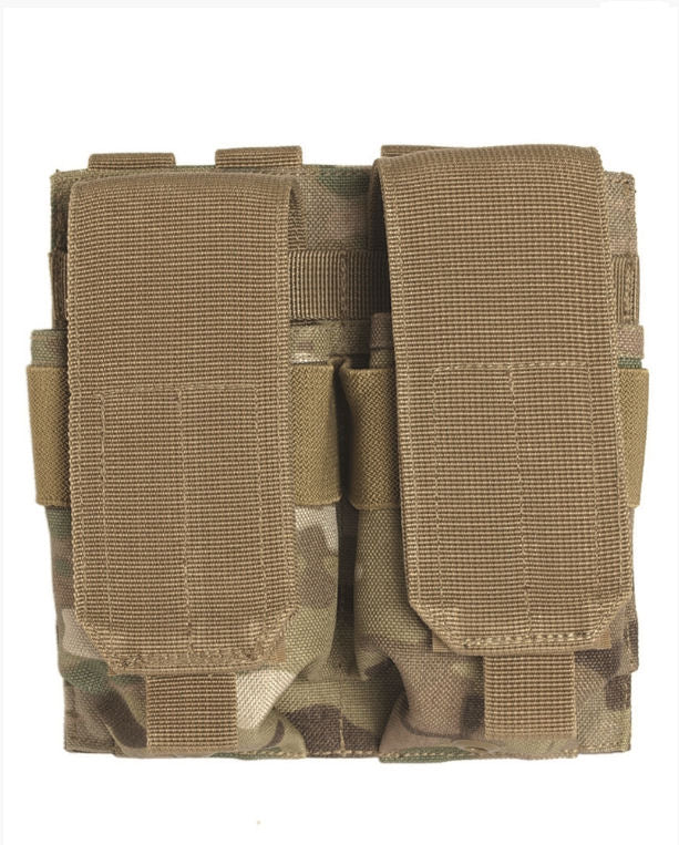 Molle, Pouch, til 2 stk M4/M16 magasiner, Multitarn 1