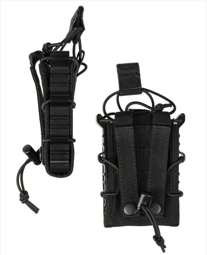 Molle, Pouch, Mag. Bag Open Top Flex Single, Sort 2