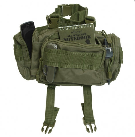 Molle taske, Oliven grøn. 1